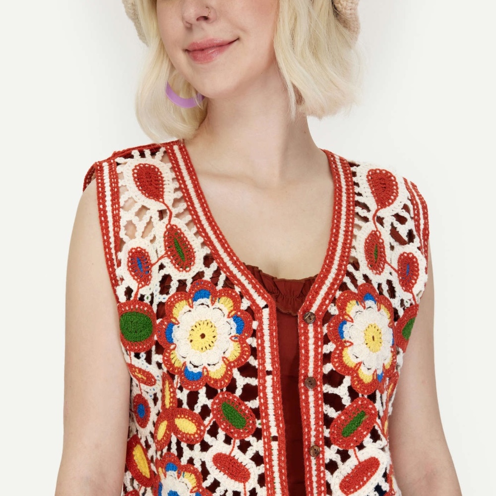 Crochet Vest
